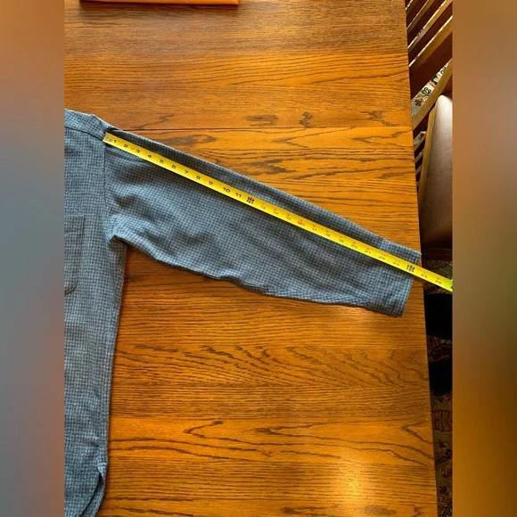 Men's Blue Pendleton Wool Shirt - Picture 10 of 13